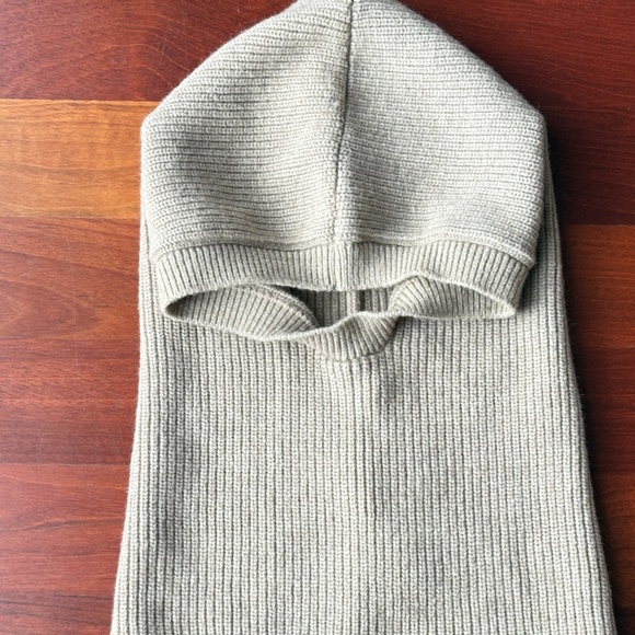 Tan Ribbed Knit Snood - Picture 2 of 6